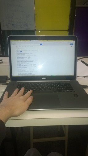 Giant laptop